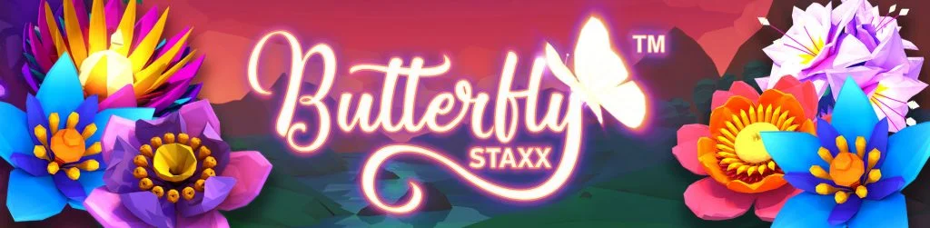 Butterfly Staxx Slot by NetEnt Butterfly Staxx NetEnt online casino slot with glowing butterflies