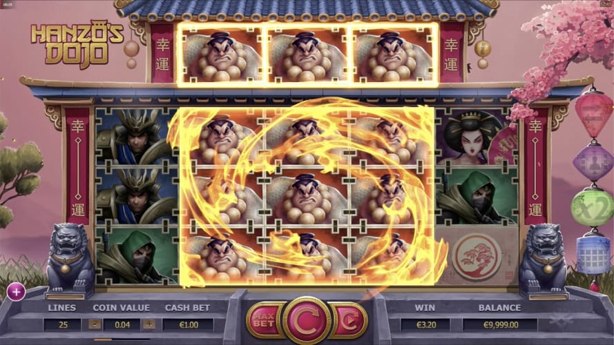 honzo's dojo pay lines