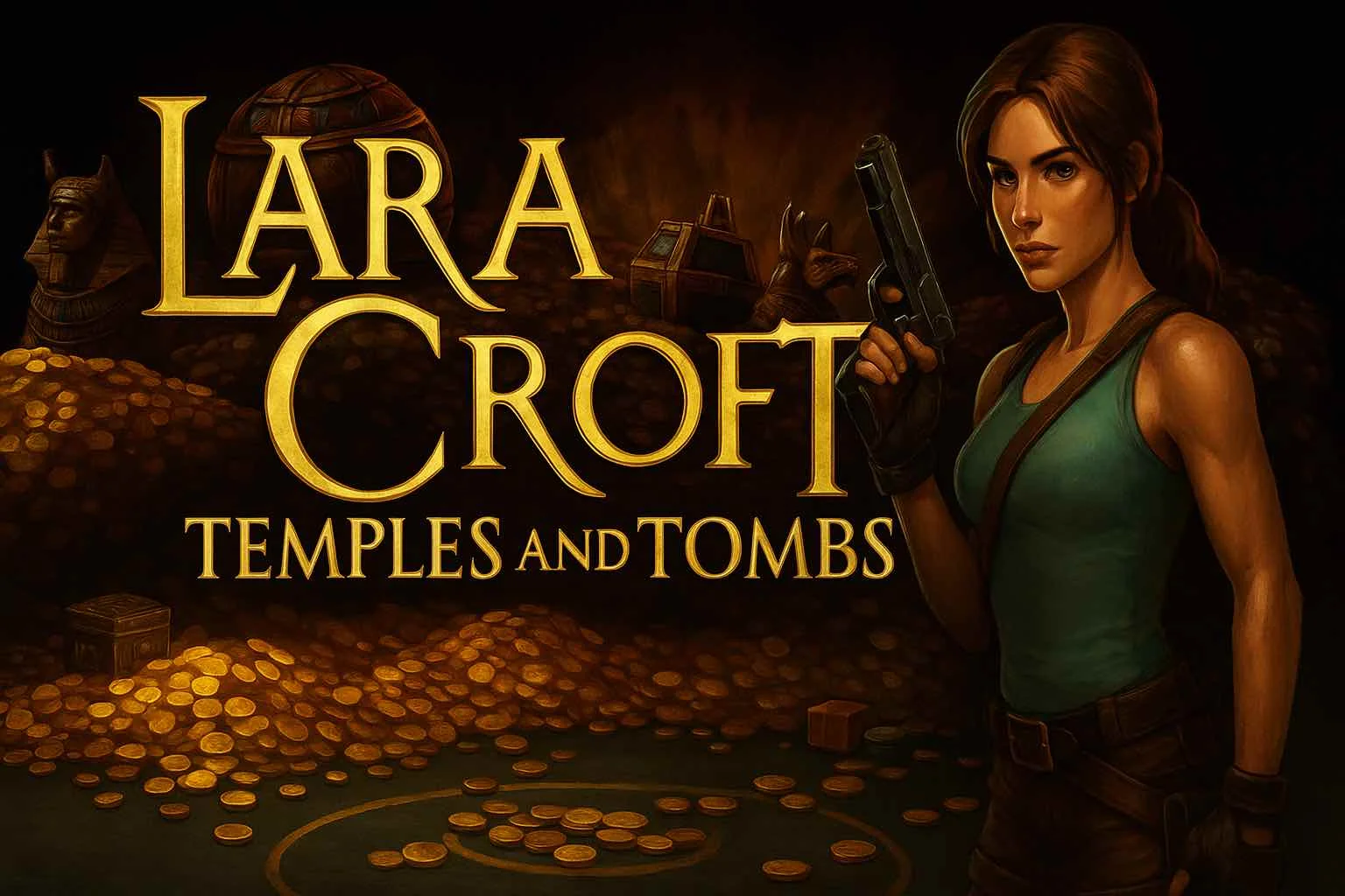 Play Lara Croft: Temples and Tombs NetEnt online slot at casino