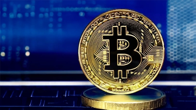 BTC coin and candlestick chart illustrating an updated Bitcoin forecast with key trends, risks and scenarios ahead