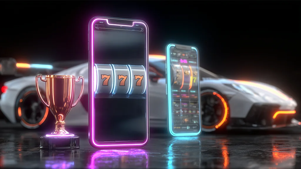WildTornado social poker app interface on a smartphone showing crypto poker coin options.