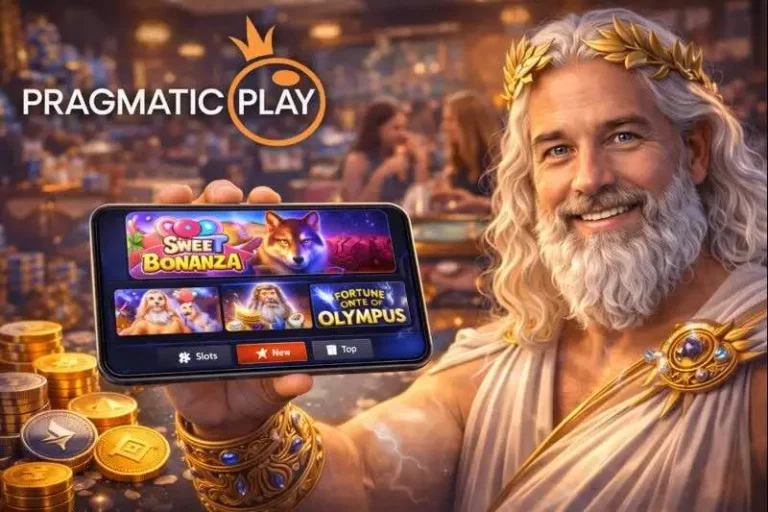 Pragmatic Play pokies on a mobile device, ready to play online with crypto