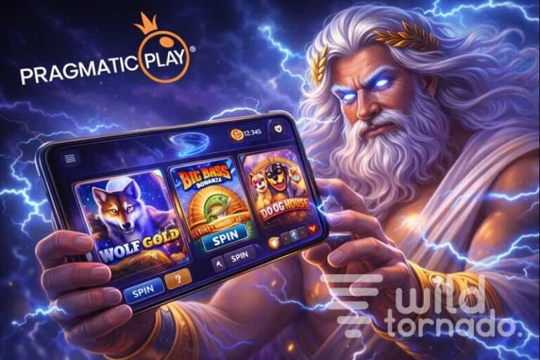 Pragmatic Play demo slots on WildTornado social casino app.