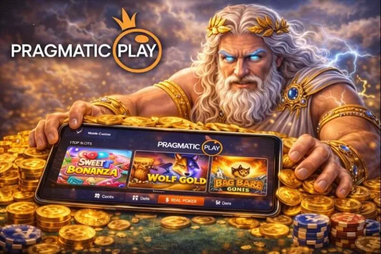 Pragmatic Play pokies on a mobile device, ready to play online poker with crypto.